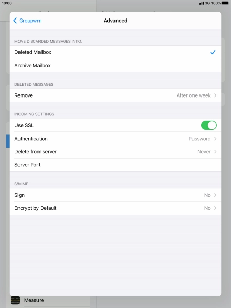 Press the indicator next to Press the indicator next to