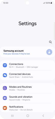 Press Sounds and vibration.