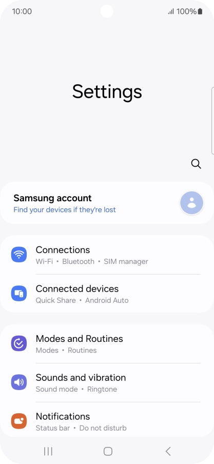 Press Sounds and vibration.