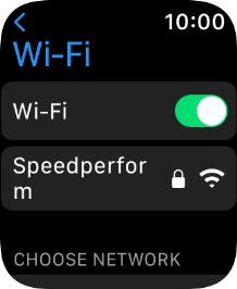 Press the Digital Crown to return to the home screen.
