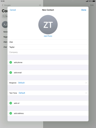 Press add phone. Press add phone.