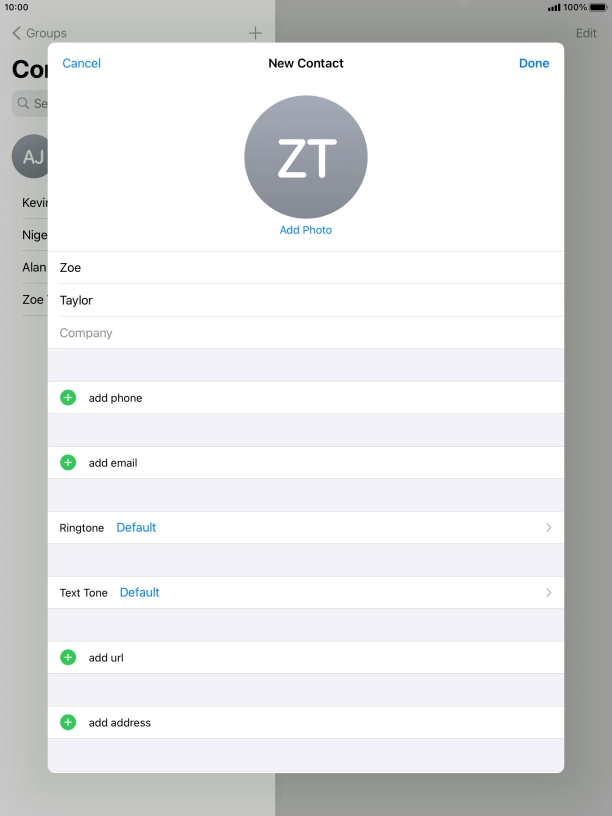 Press add phone. Press add phone.