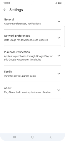 Press Network preferences.