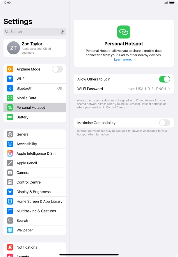 Slide your finger upwards starting from the bottom of the screen to return to the home screen.