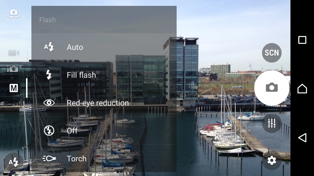 Press the required setting.