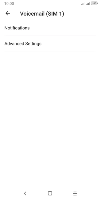 Press Advanced Settings.