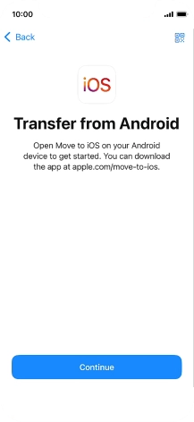 To transfer content to your phone, you need to install the app 