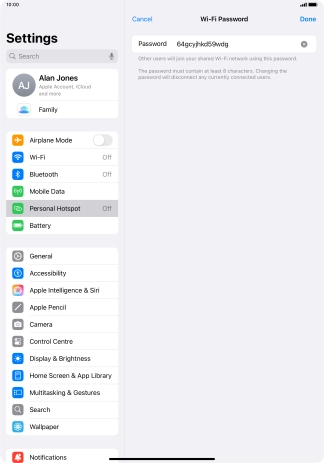 Press Done. Press Done.