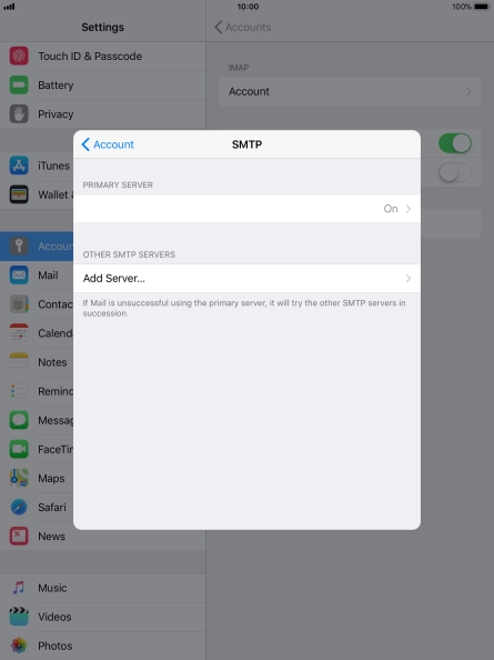 Press the field below 