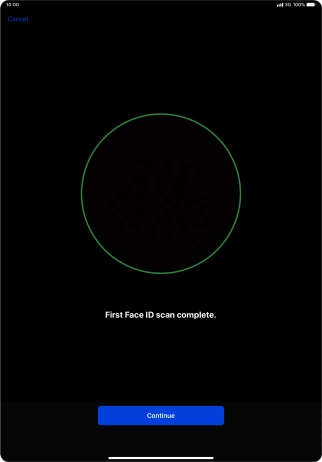 Press Continue. If you haven't previously selected a lock code, key in a code of your own choice twice. Press Continue. If you haven't previously selected a lock code, key in a code of your own choice twice.