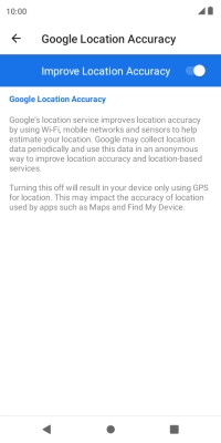 If you press the indicator next to 