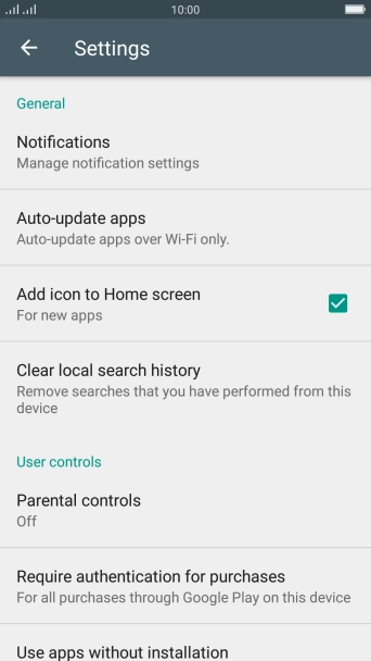 Press Auto-update apps.