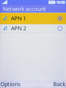 Select the required data connection.