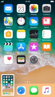 To edit your screenshot, press the screenshot and follow the instructions on the screen to make the required changes.