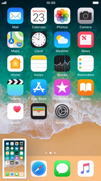 To edit your screenshot, press the screenshot and follow the instructions on the screen to make the required changes.