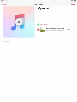 Press Done. Press Done.
