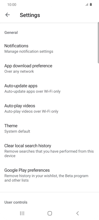 Press Auto-update apps.