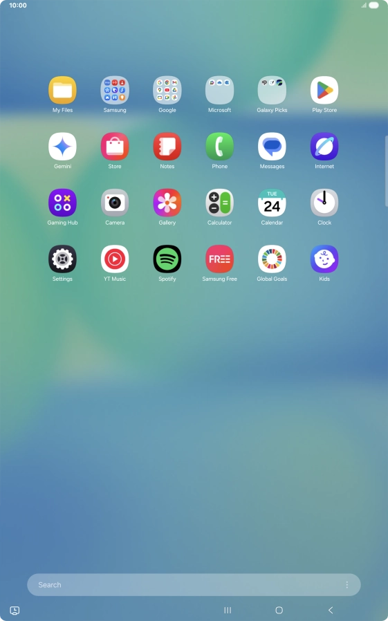 Open Gallery and go to the required picture.