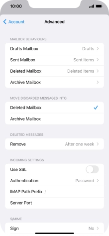 Press Authentication.