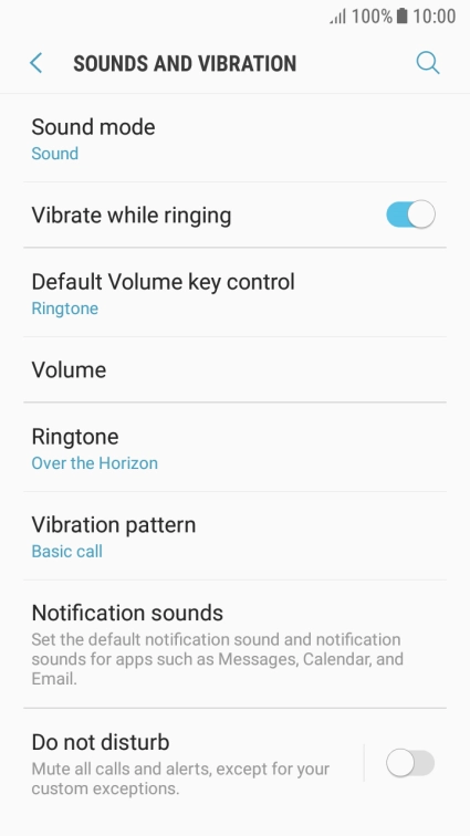 Press Ringtone.