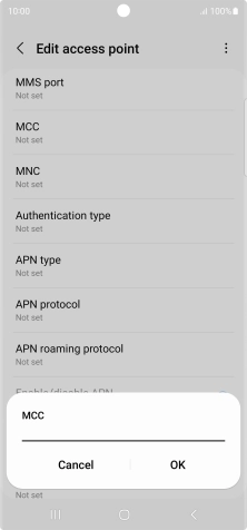 Key in 505 and press OK.