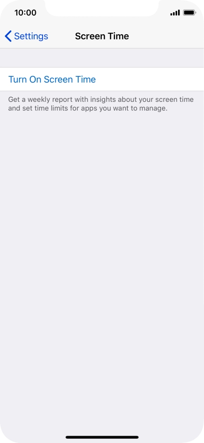Slide your finger upwards starting from the bottom of the screen to return to the home screen.