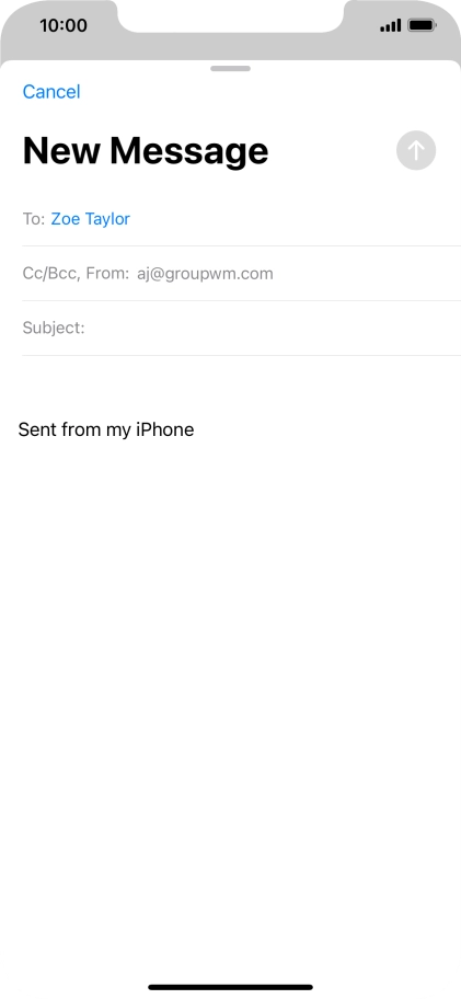 Press the field next to 