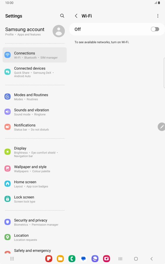 Press the indicator to turn on the function.