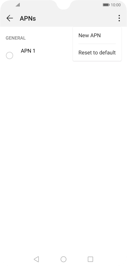Press New APN.