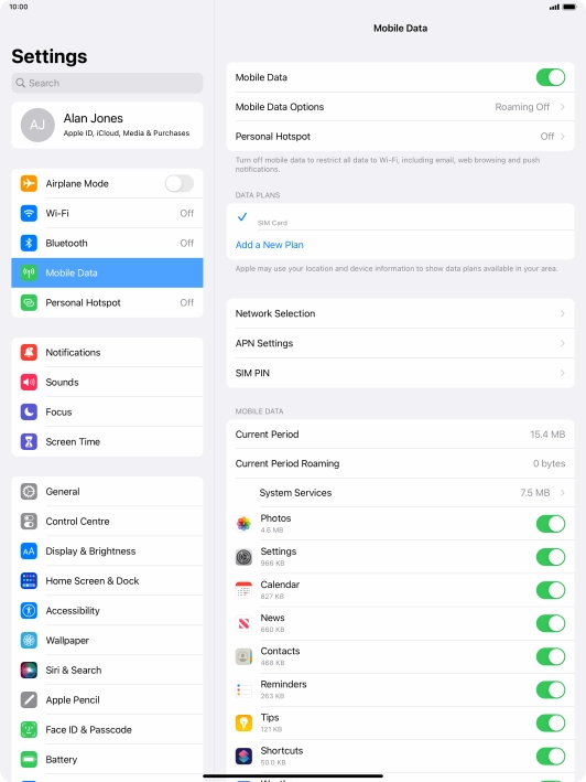 Press Add a New Plan.