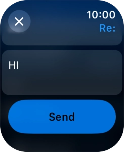 Press Send. Press Send.