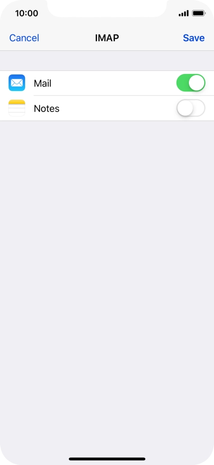 Press Save. Your email account has now been set up. To select more settings for incoming and outgoing server, proceed with the following steps.