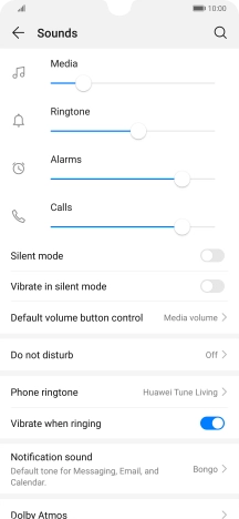 Press Phone ringtone.