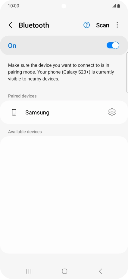 Press the Home key to return to the home screen. Press the Home key to return to the home screen.