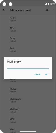 Key in 10.202.002.060 and press OK.