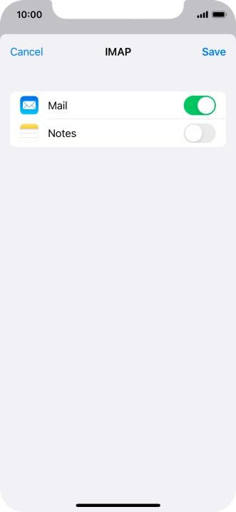 Press Save. Your email account has now been set up. To select more settings for incoming and outgoing server, proceed with the following steps.