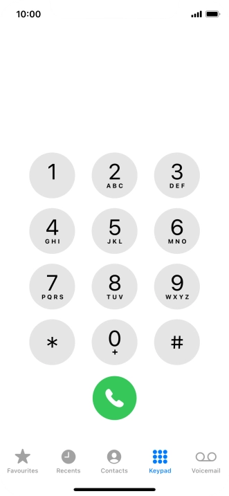 Press Keypad.