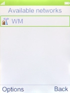 Select the required Wi-Fi network.