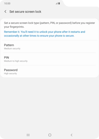 Press the required phone lock code and follow the instructions on the screen to create an additional phone lock code. Press the required phone lock code and follow the instructions on the screen to create an additional phone lock code.