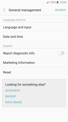 Press Date and time.