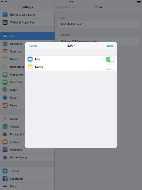 Press Save. Press Save.