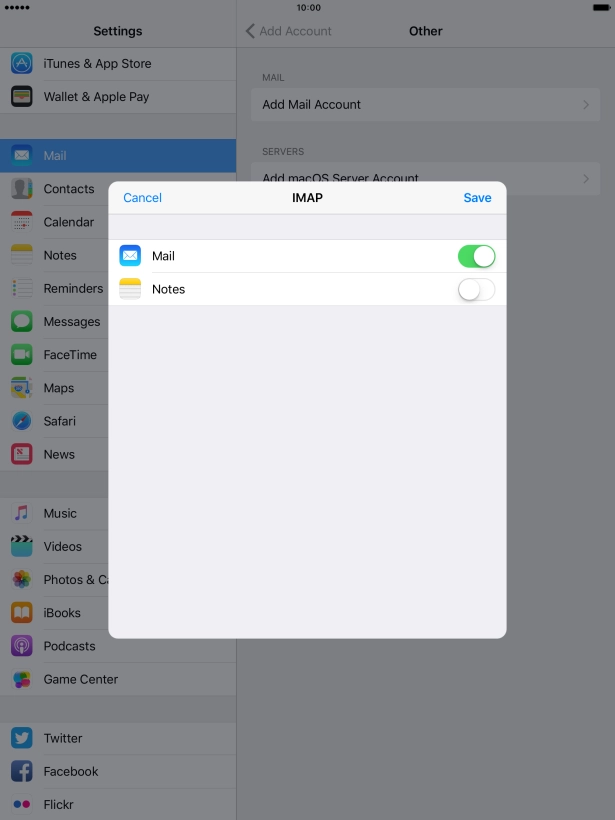 Press Save. Press Save.
