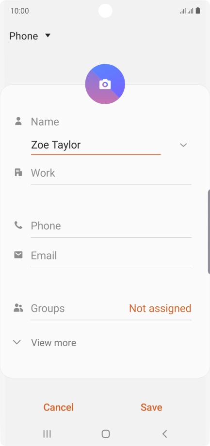Press Phone and key in the required phone number.