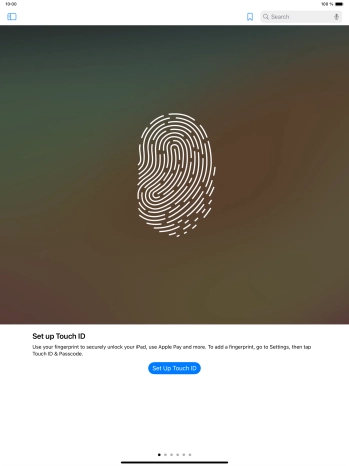 Slide your finger upwards starting from the bottom of the screen to return to the home screen.