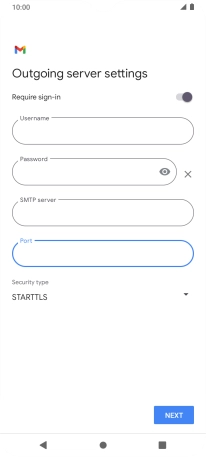 Press the drop down list below 