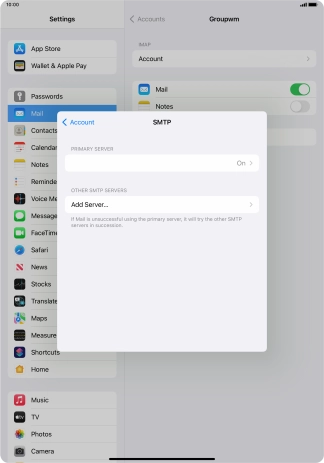 Press the field below 