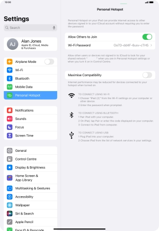 Slide your finger upwards starting from the bottom of the screen to return to the home screen.