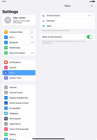 Press Do Not Disturb. Press Do Not Disturb.