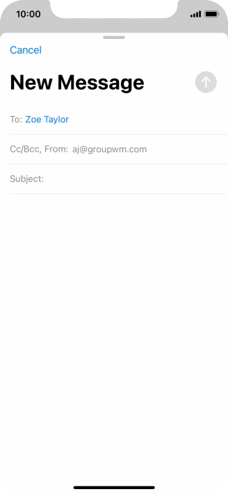 Press the field next to 