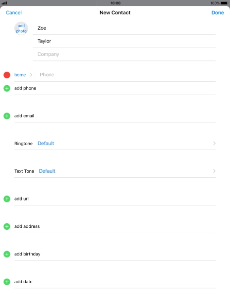 Press Phone and key in the required phone number.